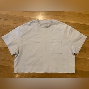 Athleta cropped shirt